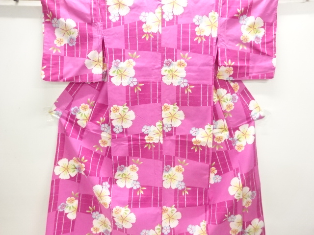 JAPANESE KIMONO / YUKATA / COTTON / NADESHIKO